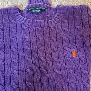 Vintage Ralph Lauren Cable Knit Sweater